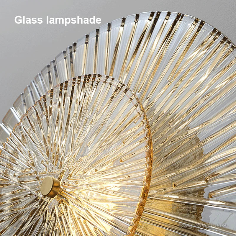 Luxury Glass Lamp Art