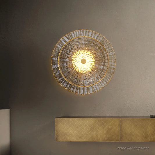 Luxury Glass Lamp Art